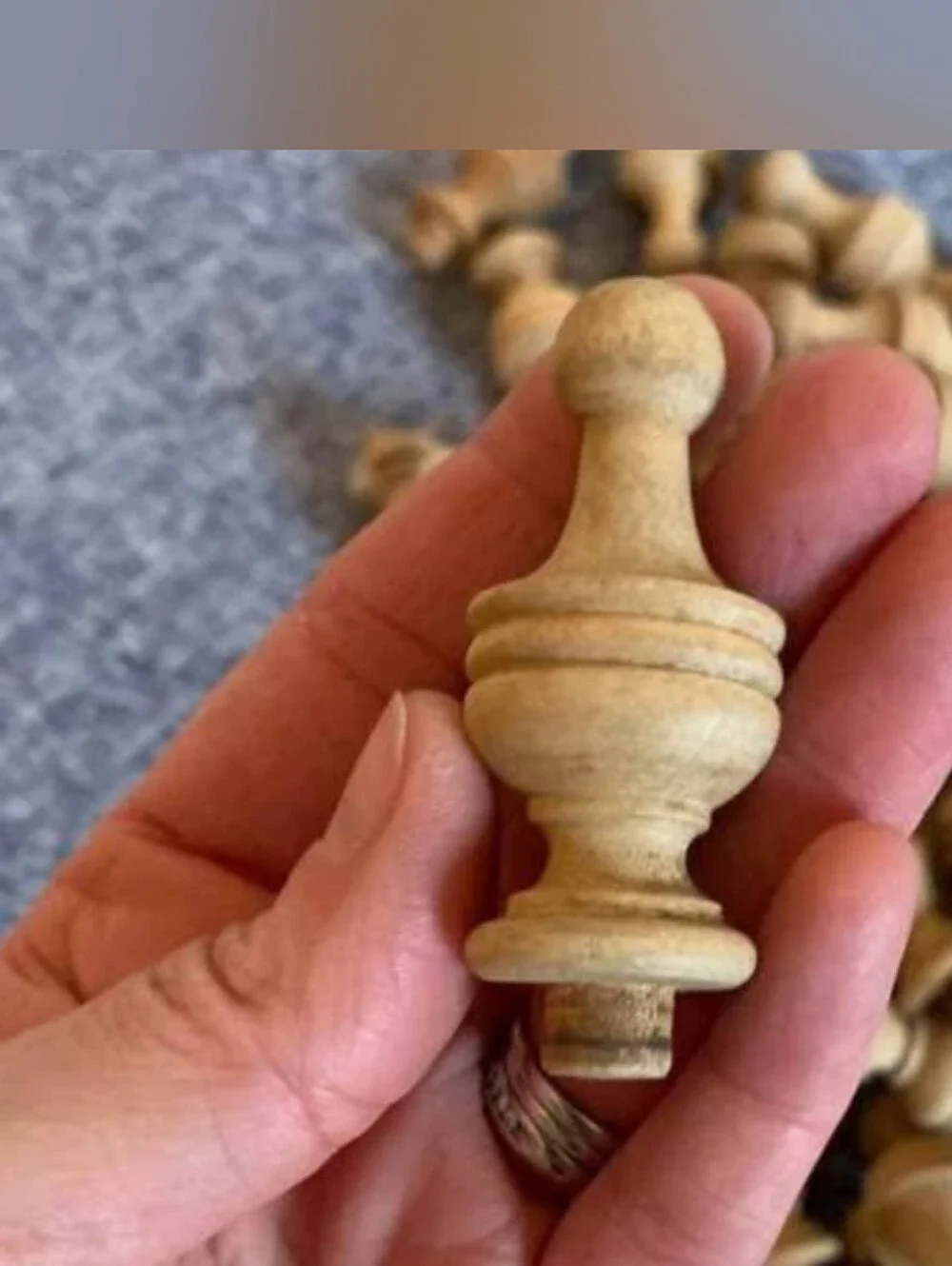 Vintage Lot 38 Ornate Finials For Decorative Use Art Crafts Garland Ornaments